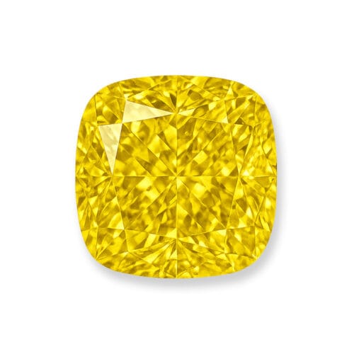 0.54 CT - Fancy Intense Yellow Diamond