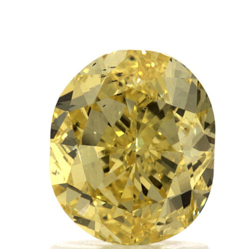 1.94 CT - Fancy Intense  Yellow