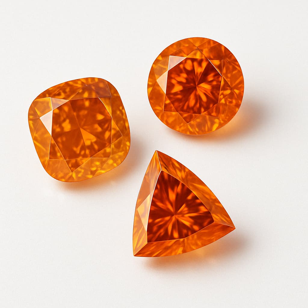 Orange diamonds
