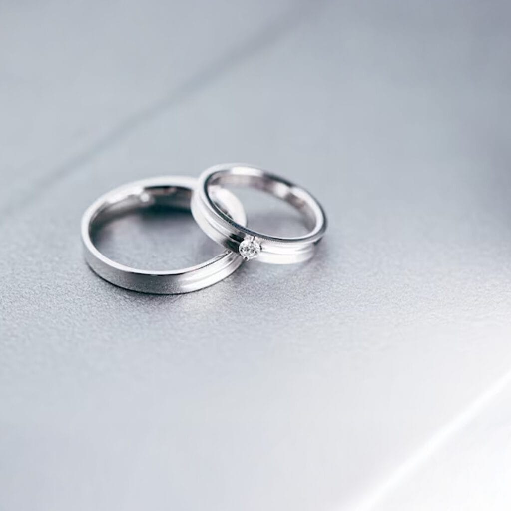 platinum wedding bands, wedding bands, durable jewellery