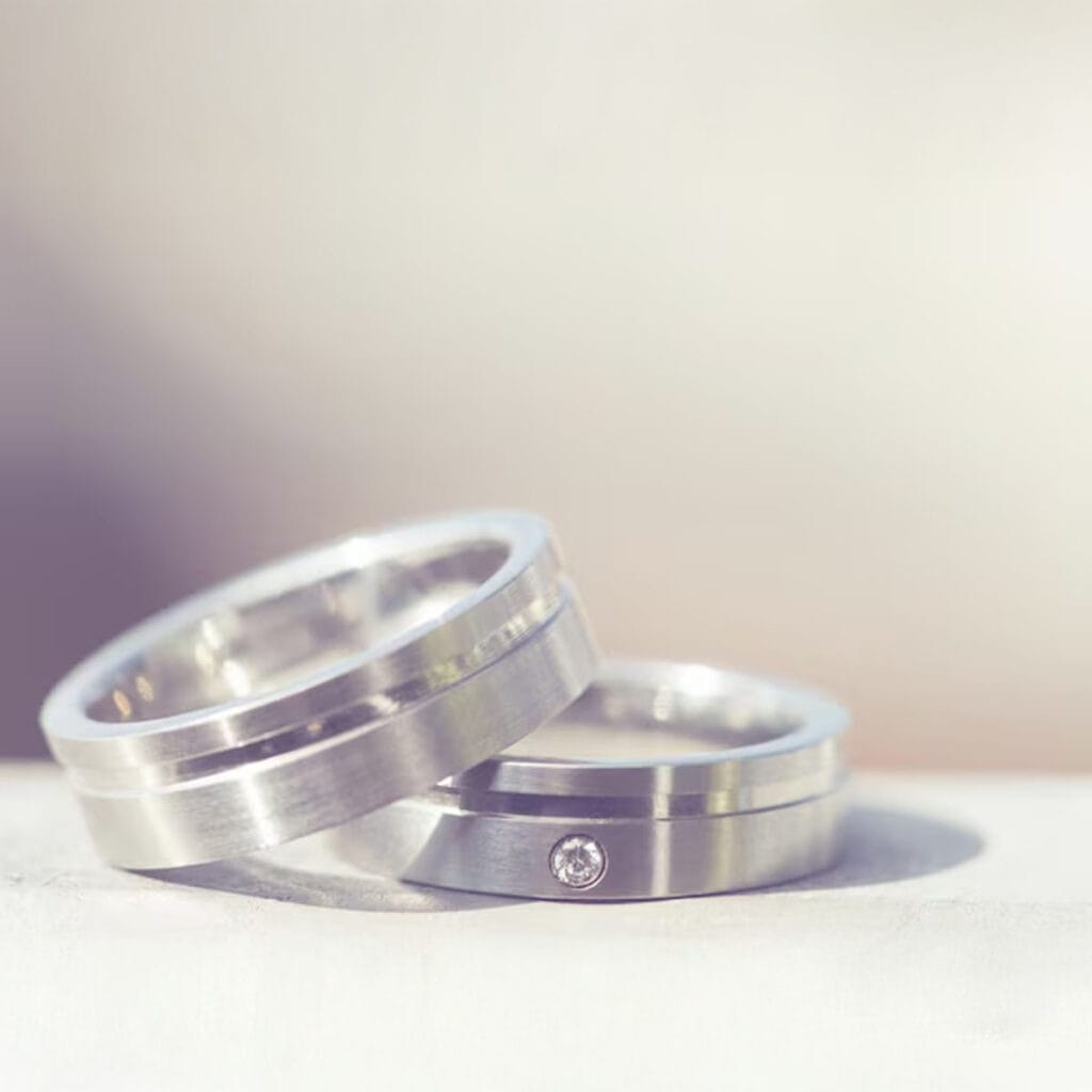 platinum wedding bands, wedding bands, durable jewellery